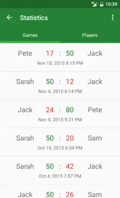 Straight Pool Sheet android App screenshot 3